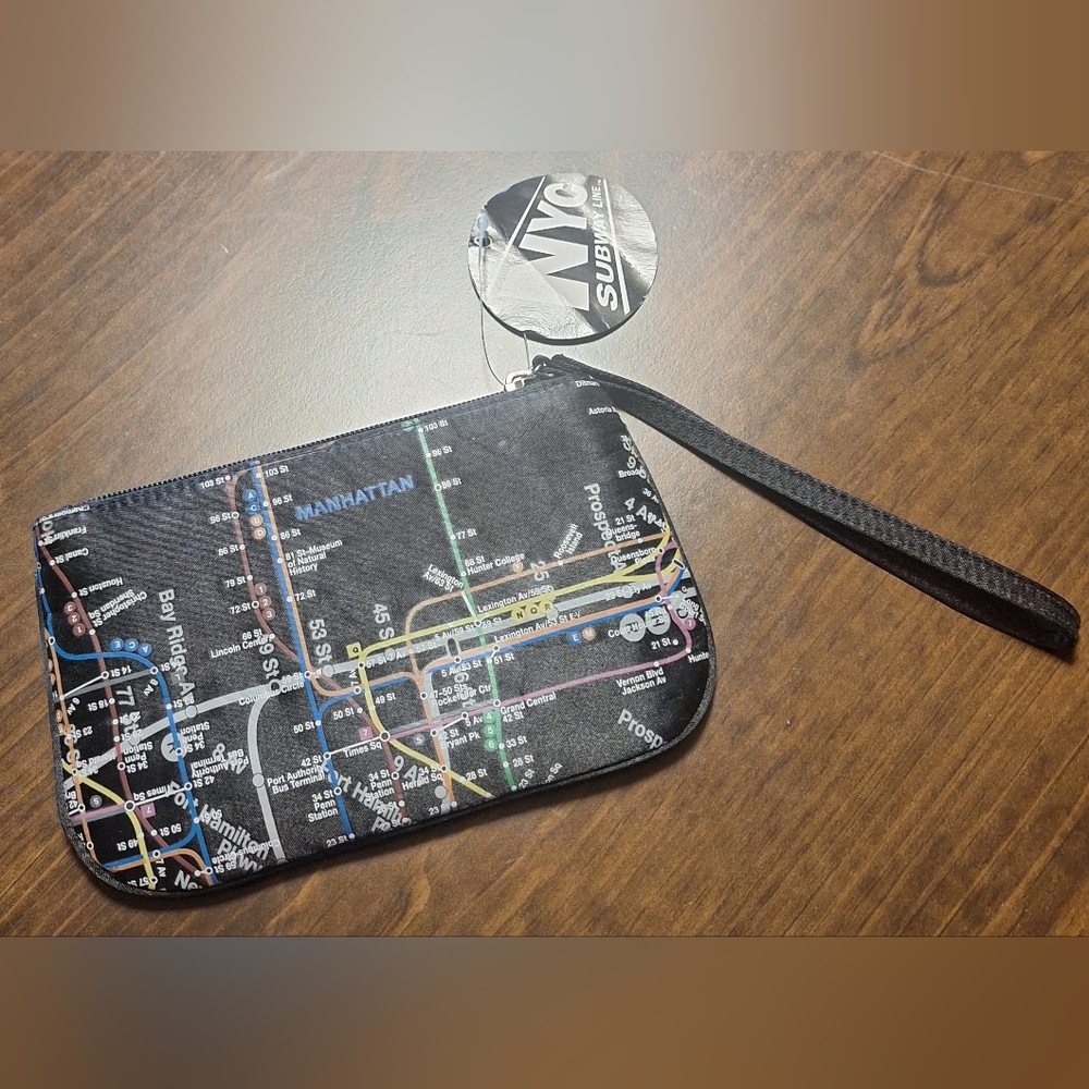 NYC Subway Line Wrist Bag